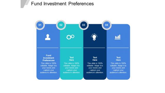 Fund Investment Preferences Ppt PowerPoint Presentation Styles Elements Cpb