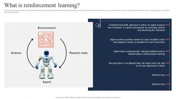 Fundamentals Of Reinforcement What Is Reinforcement Learning Pictures PDF