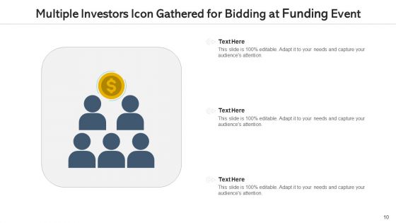 Funding Icon Financial Business Ppt PowerPoint Presentation Complete Deck With Slides