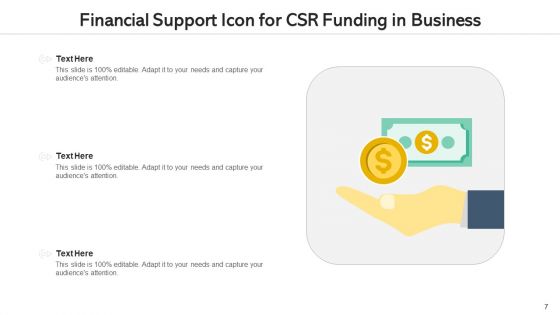 Funding Icon Financial Business Ppt PowerPoint Presentation Complete Deck With Slides
