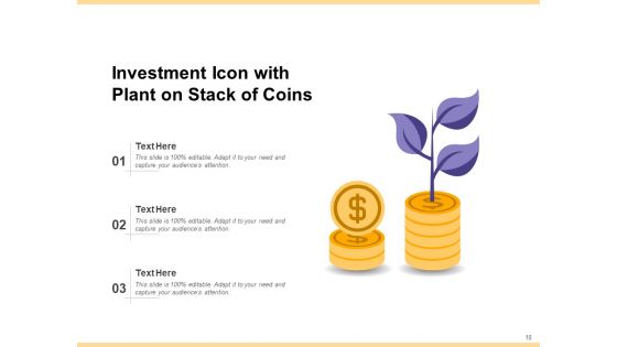 Funding Icon Plus Sign Investment Icon Funnel Ppt PowerPoint Presentation Complete Deck