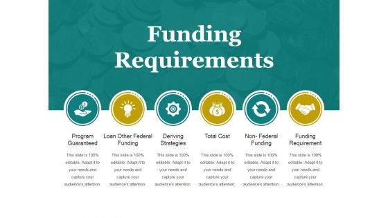 Funding Requirements Ppt PowerPoint Presentation Visuals