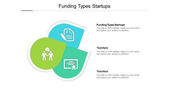 Funding Types Startups Ppt PowerPoint Presentation Professional Themes Cpb