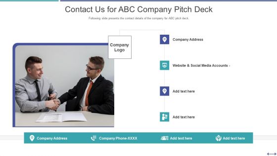 Fundraising Pitch Deck For Gym Startup Contact Us For A B C Company Pitch Deck Structure PDF Fundraising Pitch Deck For Gym Startup Contact Us For A B C Company Pitch Deck Structure PDF