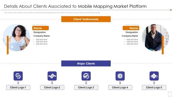 Fundraising Pitch Deck For Mobile Services Details About Clients Associated Formats PDF Fundraising Pitch Deck For Mobile Services Details About Clients Associated Formats PDF