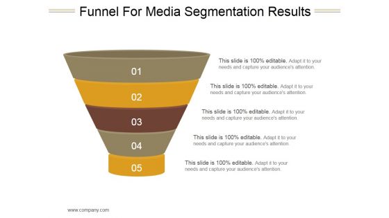 Funnel For Media Segmentation Results Ppt PowerPoint Presentation Microsoft Funnel For Media Segmentation Results Ppt PowerPoint Presentation Microsoft