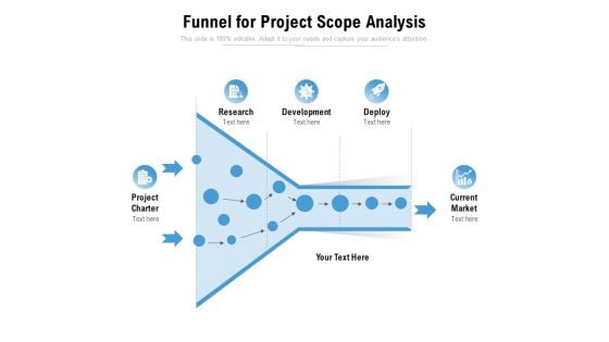 Funnel For Project Scope Analysis Ppt PowerPoint Presentation Summary Introduction PDF