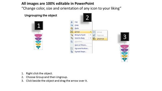 Funnel Infographic Diagram With Business Icons Powerpoint Templates