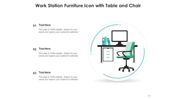 Furnishing Icon Furniture Icon Ppt PowerPoint Presentation Complete Deck