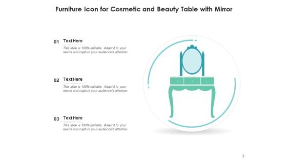 Furnishing Icon Furniture Icon Ppt PowerPoint Presentation Complete Deck