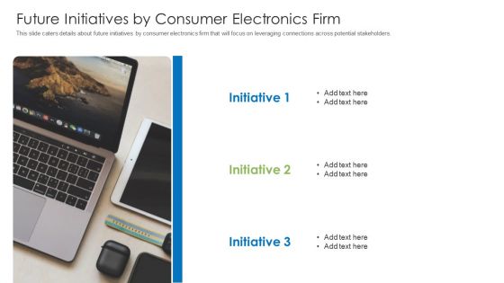 Future Initiatives By Consumer Electronics Firm Rules PDF