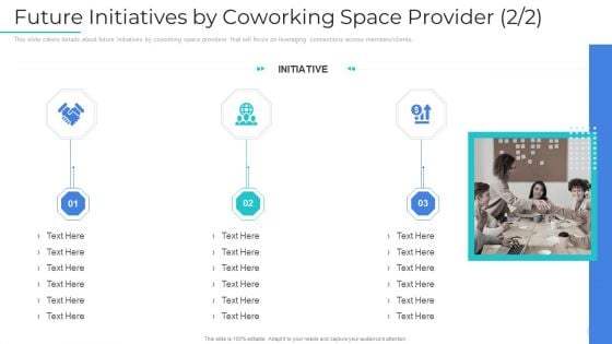 Future Initiatives By Coworking Space Provider Download PDF