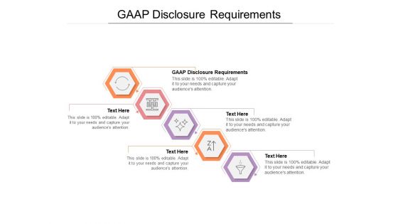 GAAP Disclosure Requirements Ppt PowerPoint Presentation Layouts Guide Cpb Pdf
