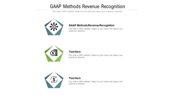 GAAP Methods Revenue Recognition Ppt PowerPoint Presentation Professional Icons Cpb Pdf