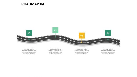 GUI Design Roadmap Four Flow Process Ppt PowerPoint Presentation Visual Aids Styles PDF