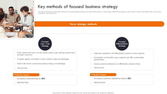 Gaining Competitive Edge Key Methods Of Focused Business Strategy Demonstration PDF Gaining Competitive Edge Key Methods Of Focused Business Strategy Demonstration PDF