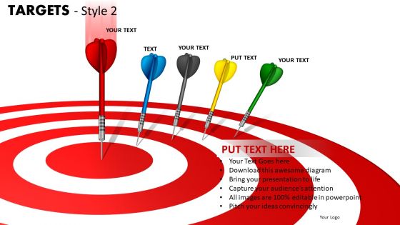 Game Targets 2 PowerPoint Slides And Ppt Diagram Templates