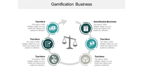 Gamification Business Ppt PowerPoint Presentation Icon Outfit Cpb