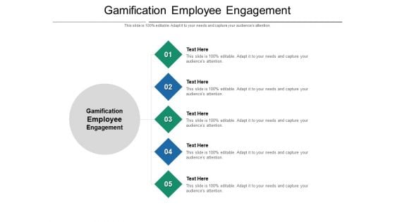 Gamification Employee Engagement Ppt PowerPoint Presentation File Graphics Design Cpb Pdf