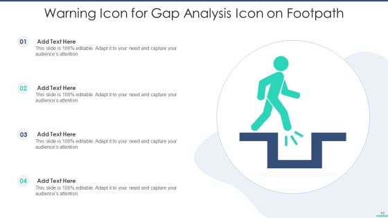 Gap Analysis Icon Ppt PowerPoint Presentation Complete Deck With Slides