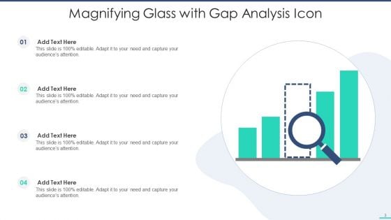 Gap Analysis Icon Ppt PowerPoint Presentation Complete Deck With Slides