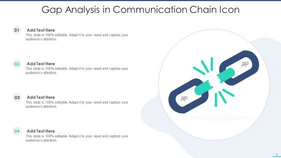 Gap Analysis Icon Ppt PowerPoint Presentation Complete Deck With Slides