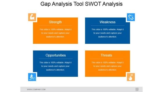 Gap Analysis Tool Swot Analysis Ppt PowerPoint Presentation Show Rules