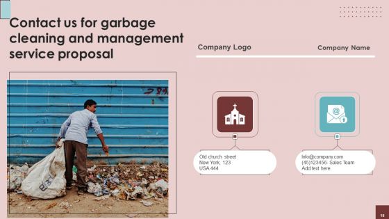 Garbage Cleaning And Management Service Proposal Ppt PowerPoint Presentation Complete Deck With Slides