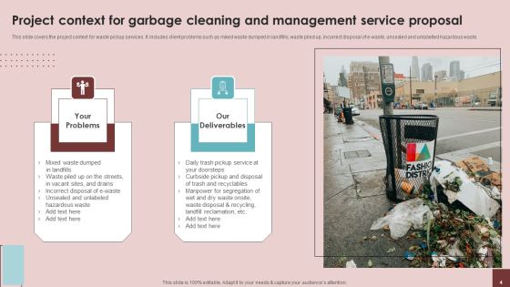 Garbage Cleaning And Management Service Proposal Ppt PowerPoint Presentation Complete Deck With Slides Slide04