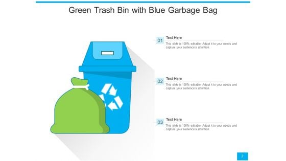 Garbage Trash Folder Icon Ppt PowerPoint Presentation Complete Deck