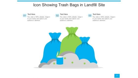 Garbage Trash Folder Icon Ppt PowerPoint Presentation Complete Deck
