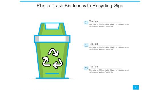 Garbage Trash Folder Icon Ppt PowerPoint Presentation Complete Deck