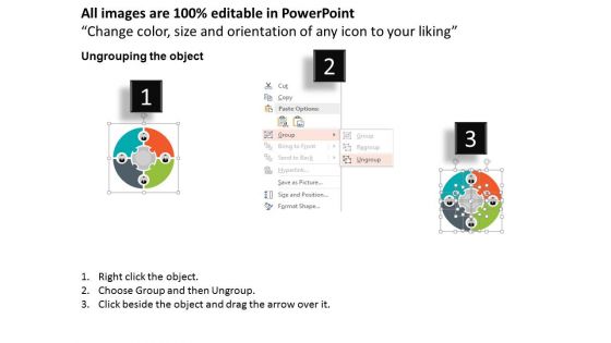 Gear Design Business Team And Icons Powerpoint Template