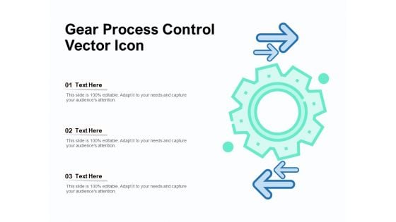 Gear Process Control Vector Icon Ppt PowerPoint Presentation Portfolio Grid