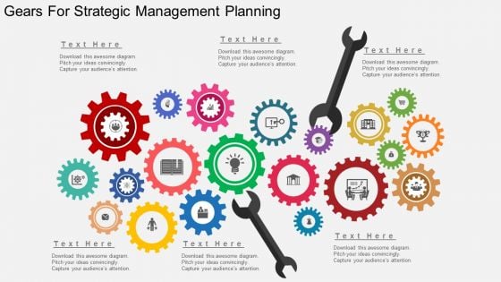 Gears For Strategic Management Planning Powerpoint Template Gears For Strategic Management Planning Powerpoint Template