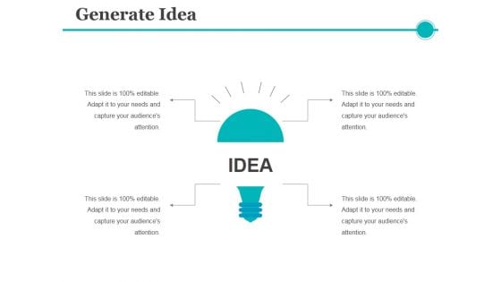 Generate Idea Ppt PowerPoint Presentation File Tips