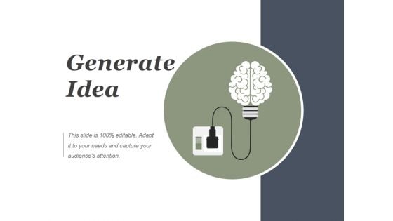 Generate Idea Ppt PowerPoint Presentation Guide