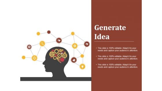 Generate Idea Ppt PowerPoint Presentation Introduction