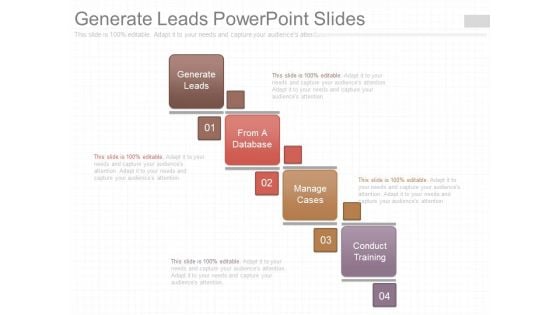 Generate Leads Powerpoint Slides Generate Leads Powerpoint Slides
