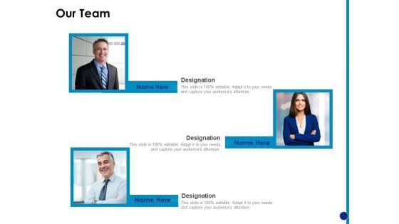 Generating Financial Support Our Team Ppt Summary Influencers PDF Generating Financial Support Our Team Ppt Summary Influencers PDF