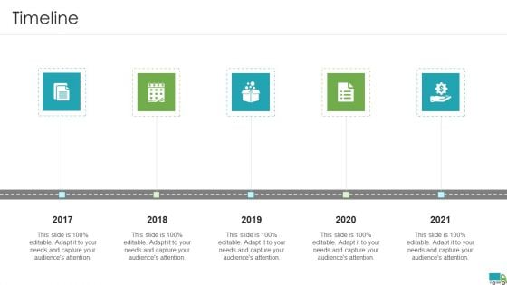 Generating Logistics Value Business Timeline Summary PDF