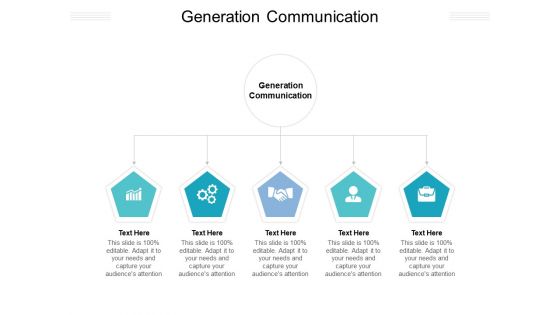 Generation Communication Ppt PowerPoint Presentation Styles Example Introduction Cpb Pdf