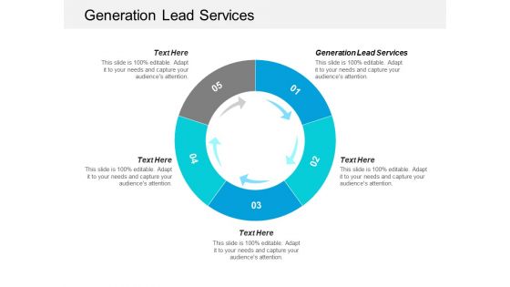 Generation Lead Services Ppt PowerPoint Presentation Gallery Cpb