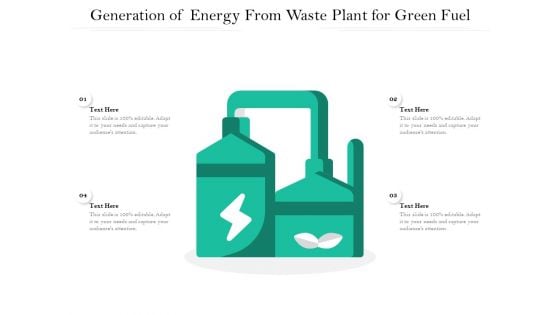 Generation Of Energy From Waste Plant For Green Fuel Ppt Ideas Layout Ideas PDF