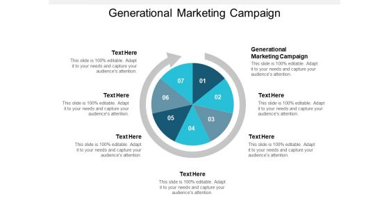 Generational Marketing Campaign Ppt PowerPoint Presentation Layouts Design Templates Cpb
