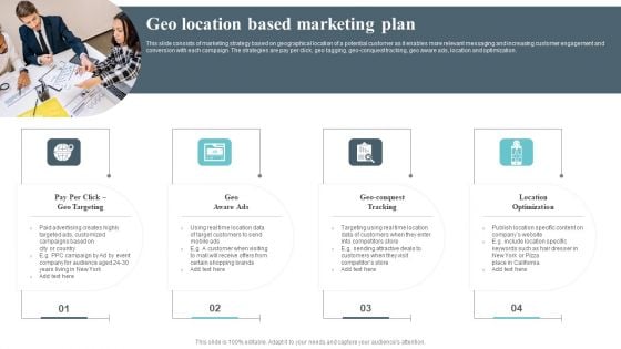 Geo Location Based Marketing Plan Sample PDF