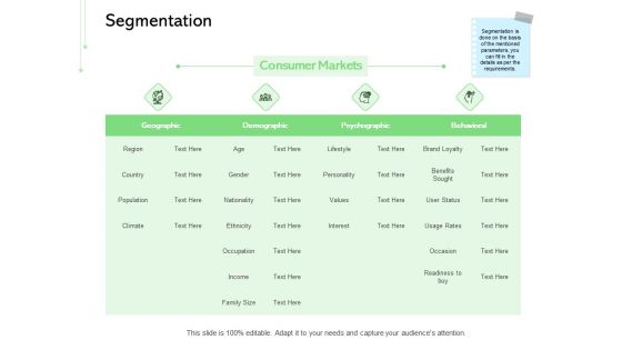 Geodemographic Classification Of Market Segmentation Ppt PowerPoint Presentation Pictures Vector PDF