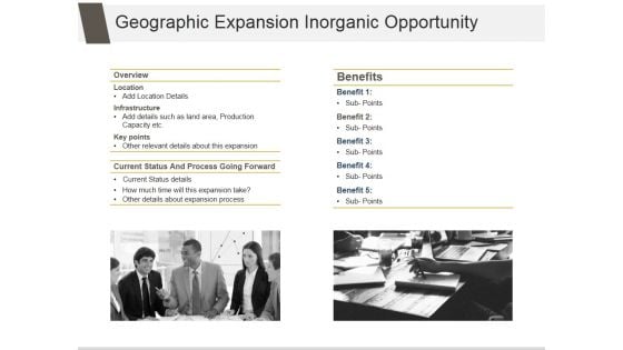 Geographic Expansion Inorganic Opportunity Ppt PowerPoint Presentation Slides Geographic Expansion Inorganic Opportunity Ppt PowerPoint Presentation Slides