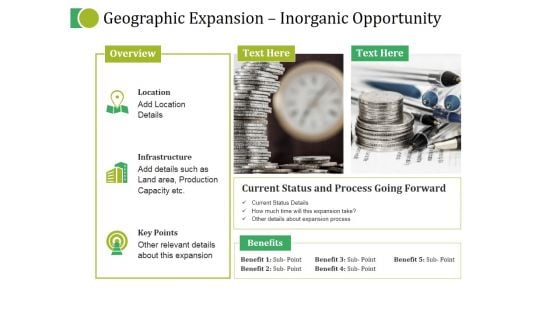 Geographic Expansion Inorganic Opportunity Ppt PowerPoint Presentation Summary