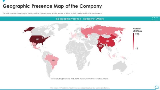 Geographic Presence Map Of The Company Deal Pitchbook IPO Rules PDF